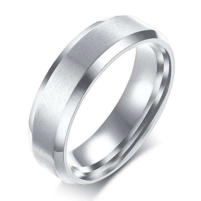 Stainless Steel Ring 6mm - LuxuryLion
