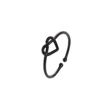 Load image into Gallery viewer, Minimalist Adjustable Heart Shaped Ring - LuxuryLion
