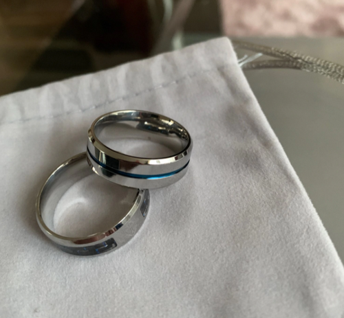 Stainless Steel 8mm Groove Ring - LuxuryLion